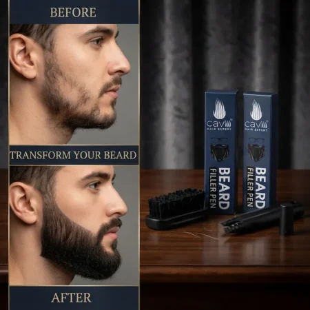 Caviii beard pen micro fork tip for precision filling