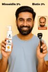 Caviii hair oil with Derma roller