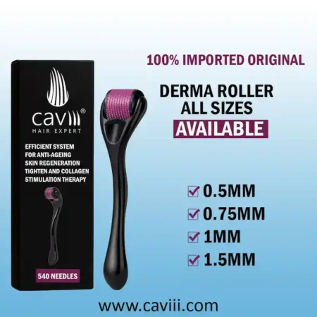 Caviii derma roller for hair growth main view in Pakistan
