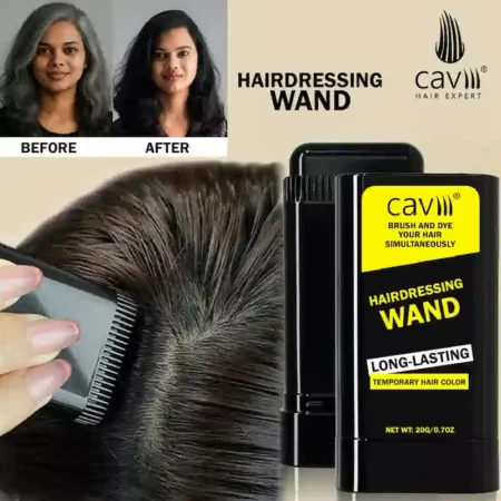 Caviii hair dye stick comb main view for quick gray coverage in Pakistan