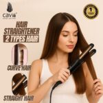 2in1 hair straightener and curler