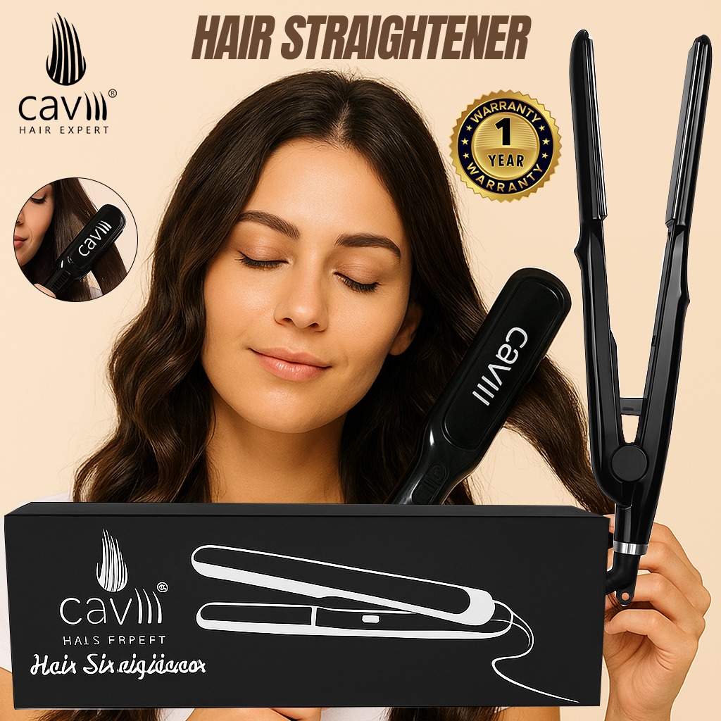 Caviii Hair straighener for salon and professional use Caviii Hair straighener for salon and professional use