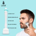 Derma Stamp with Adjustable 140 Titanium Micro Needles